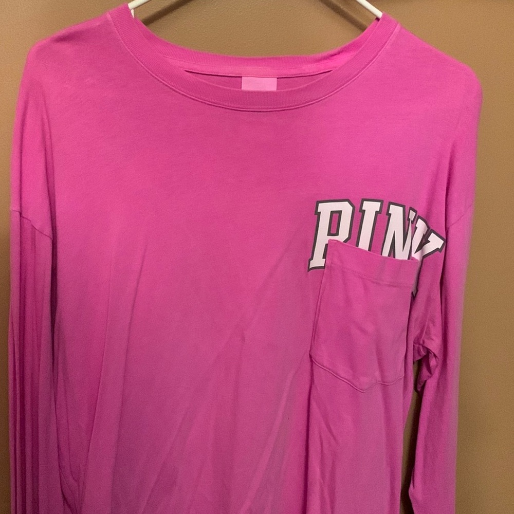 PINK long sleeved t-shirt